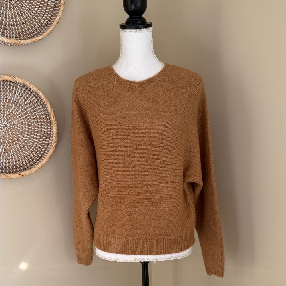 Express Dolman Sleeves Pullover Sweater